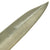 Original German WWII Ribbed Wood Handle Trench Fighting Knife with Customized Steel Boot Scabbard Original Items
