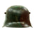 Original German WWI M16 M17 Stahlhelm Helmet with Original Camouflage Paint and Liner Original Items