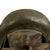 Original German WWI M16 Stahlhelm Helmet with Winter Camouflage Paint - marked NJ62 Original Items