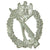Original German WWII Silver Grade Infantry Assault Badge by Metal & Kunststoff of Gablonz Original Items