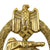 Original German WWII Panzer Assault Badge in Bronze Grade - Hollow Version Original Items
