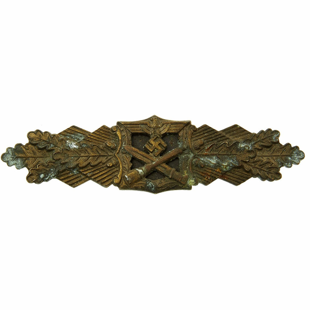 Original German WWII Close Combat Clasp Bronze Grade by FEC. W. E. Peekhaus Original Items