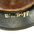 Original German WWII Named Army Heer M40 Single Decal Steel Helmet with Textured Paint and Size 58 Liner - SE66 Original Items