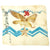 Original WWII Era Japanese Military Gift Eagle Cloth Flag - 32" x 28" Original Items