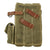 Original German WWII MP40 Magazine Pouch Dated 1942 with Magazines and Loader Original Items