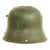 Original Imperial German WWI Battlefield Pickup M16 Shot Through Helmet - Marked "Bell" L64 Original Items