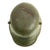 Original Imperial German WWI Battlefield Pickup M16 Shot Through Helmet - Marked "Bell" L64 Original Items