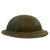 Original U.S. WWI M1917 Doughboy Helmet with 42" Framed Photo of the 317th Infantry Regiment Original Items