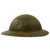 Original U.S. WWI M1917 Doughboy Helmet with 42" Framed Photo of the 317th Infantry Regiment Original Items
