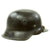 Original German WWII USGI Captured M42 Single Decal Army Heer Helmet with 54cm Liner & Chinstrap - hkp62 Original Items