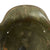 Original German WWI M16 Stahlhelm Helmet Shell with Painted Kingdom of Bavaria Colors - marked Si66 Original Items