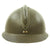 Original French WWII Named Model 1926 Adrian Helmet with RF Air Force Badge and Chinstrap - L’Armee de L’Air Original Items