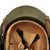 Original French WWII Named Model 1926 Adrian Helmet with RF Air Force Badge and Chinstrap - L’Armee de L’Air Original Items