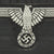 Original German WWII Waffen SS EM-NCO Silver BeVo Sleeve Eagle Insignia Original Items