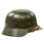 Original German WWII Army Heer M40 Single Decal Steel Helmet with Size 55 Liner - Q62 Original Items