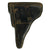Original German WWII Walther P38 Black Hardshell Holster by Maury Lederwarenfabrik - Dated 1942 Original Items
