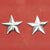 Original U.S. WWII Army Korea / Vietnam Era Four Star General Military Vehicle Identification Plate in Carrier Original Items