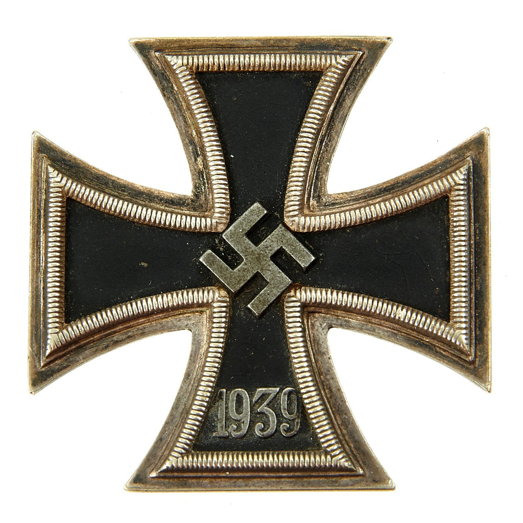 Original German WWII Iron Cross First Class 1939 with Pinback by