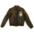 Original U.S. WWII B-24 Liberator 98th Bombardment Group Named Pilot A-2 Flight Jacket - Lt. Col Robert C. Mennell Original Items