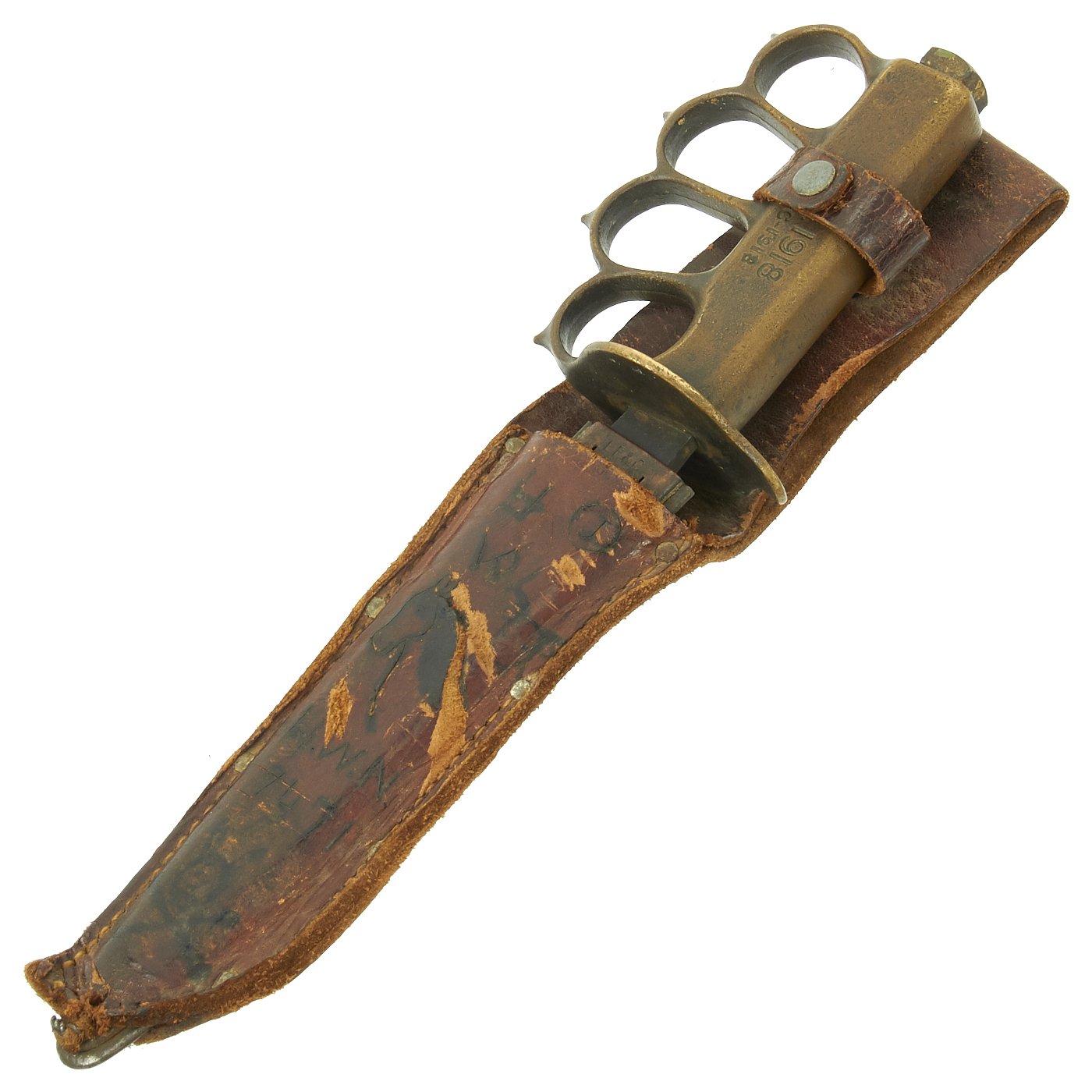 Original U.S. WWI Model 1918 Mark I Trench Knife by L. F. & C