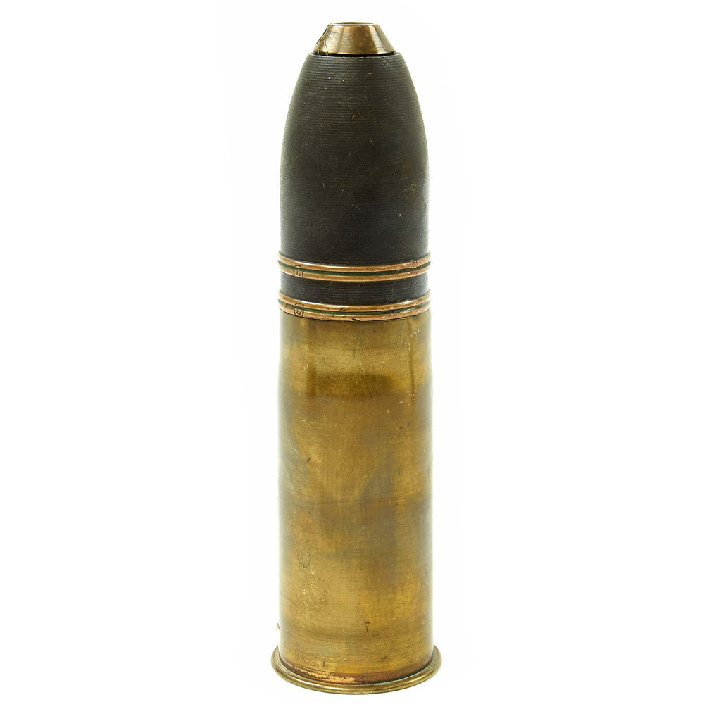 Original WWI Trench Art Engraved French Artillery Shells - German, Fre ...