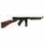 Original U.S. WWII Thompson M1A1 Display Submachine Gun Original Items