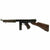 Original U.S. WWII Thompson M1A1 Display Submachine Gun Original Items