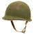 Original U.S. WWII Early 1942 M1 McCord Fixed Bale Front Seam Helmet with Rare Hawley Paper Liner Original Items