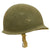 Original U.S. WWII Early 1942 M1 McCord Fixed Bale Front Seam Helmet with Rare Hawley Paper Liner Original Items