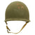 Original U.S. WWII Early 1942 M1 McCord Fixed Bale Front Seam Helmet with Rare Hawley Paper Liner Original Items