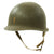 Original U.S. WWII 1942 2nd Lt. Marked M1 McCord Front Seam Fixed Bale Helmet with MSA Liner Original Items
