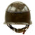 Original WWII U.S. Late War Produced M-1C Paratrooper Helmet With Korean War Jump Liner and Chin Cup Original Items