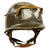 Original WWII U.S. Late War Produced M-1C Paratrooper Helmet With Korean War Jump Liner and Chin Cup Original Items