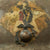 Original WWI U.S. Marine Corps 2nd Battalion 6th Infantry Regiment British MkI Helmet with Textured Paint - 2nd Division Original Items