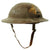 Original WWI U.S. Marine Corps 2nd Battalion 6th Infantry Regiment British MkI Helmet with Textured Paint - 2nd Division Original Items