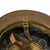 Original WWI U.S. Marine Corps 2nd Battalion 6th Infantry Regiment British MkI Helmet with Textured Paint - 2nd Division Original Items