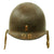 Original U.S. WWII 1944 Named Lieutenant M1 McCord Front Seam Helmet Original Items