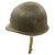 Original U.S. WWII 1944 Named Lieutenant M1 McCord Front Seam Helmet Original Items