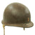 Original U.S. WWII 1944 Named Lieutenant M1 McCord Front Seam Helmet Original Items