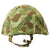 Original U.S. WWII 1943 M1 McCord Fixed Bale Helmet with USMC HBT Camo Cover and Westinghouse Liner Original Items