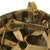Original U.S. WWII 1943 M1 McCord Fixed Bale Helmet with USMC HBT Camo Cover and Westinghouse Liner Original Items