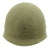 Original U.S. WWII M1 Schlueter Swivel Bale Front Seam Helmet with Westinghouse Liner and Net Original Items