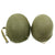 Original U.S. WWII M1 Schlueter Swivel Bale Front Seam Helmet with Westinghouse Liner and Net Original Items