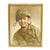 Original U.S. WWII USMC 1943 M1 McCord Front Seam Helmet with 2nd Pattern Cover and Portrait Original Items
