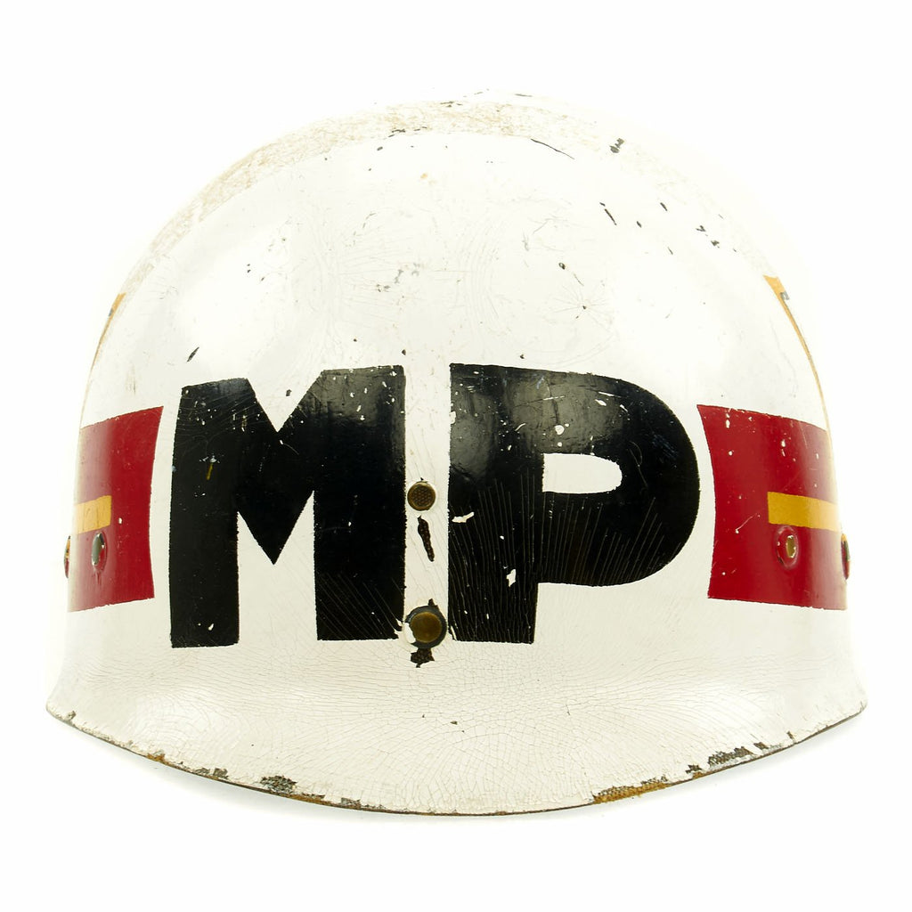 Original U.S. Vietnam War USMC III Marine Amphibious Force MP Helmet Liner Original Items