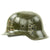 Original German WWII USGI Bring Back Trench Art Trophy M42 Helmet dated August 23 1944 Original Items