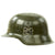 Original German WWII USGI Bring Back Trench Art Trophy M42 Helmet dated August 23 1944 Original Items