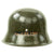Original German WWII USGI Bring Back Trench Art Trophy M42 Helmet dated August 23 1944 Original Items
