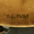 Original German WWII Double Decal NSDAP Civic Police M40 Steel Combat Helmet - marked Q64 Original Items