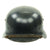 Original German WWII Luftwaffe M35 Double Decal Size 61cm Helmet with 1939 Dome Stamp and LBA Chinstrap - ET68 Original Items